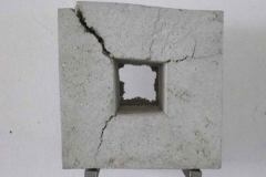 Beton, Maße ca. 42 × 42 × 15 cm³, 2005