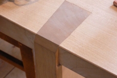 Detail einer Tischseite