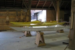 Transparent lackiert
