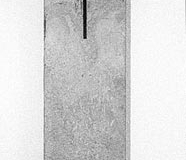 O.T., Beton, Maße ca. 100 × 14 × 14 cm³, 1996